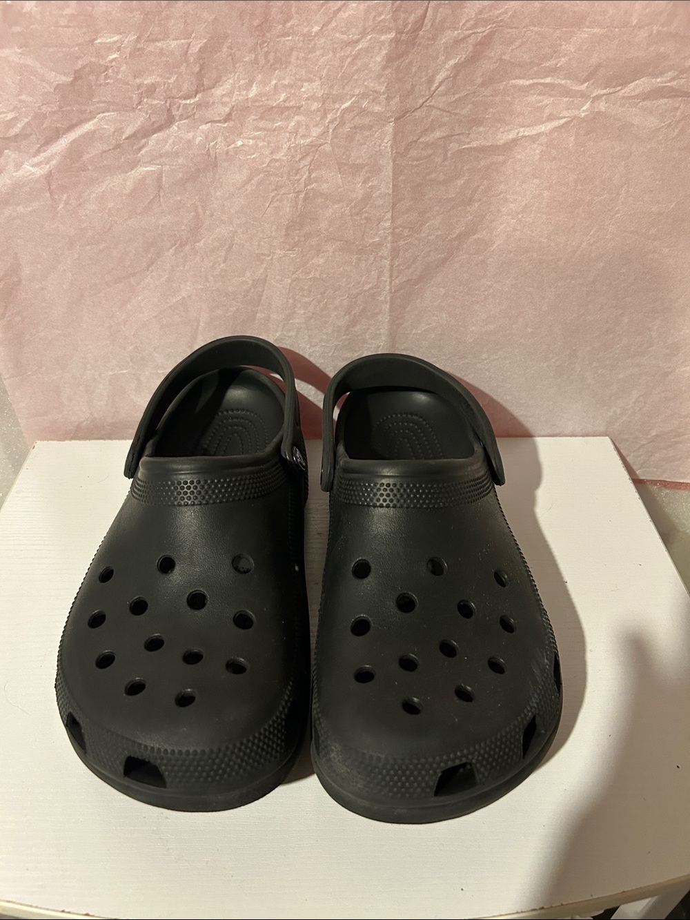 CROCS Classic Black Slip-On Clogs